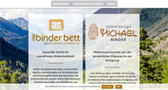 Desktop Screenshot of moebel-binder.at